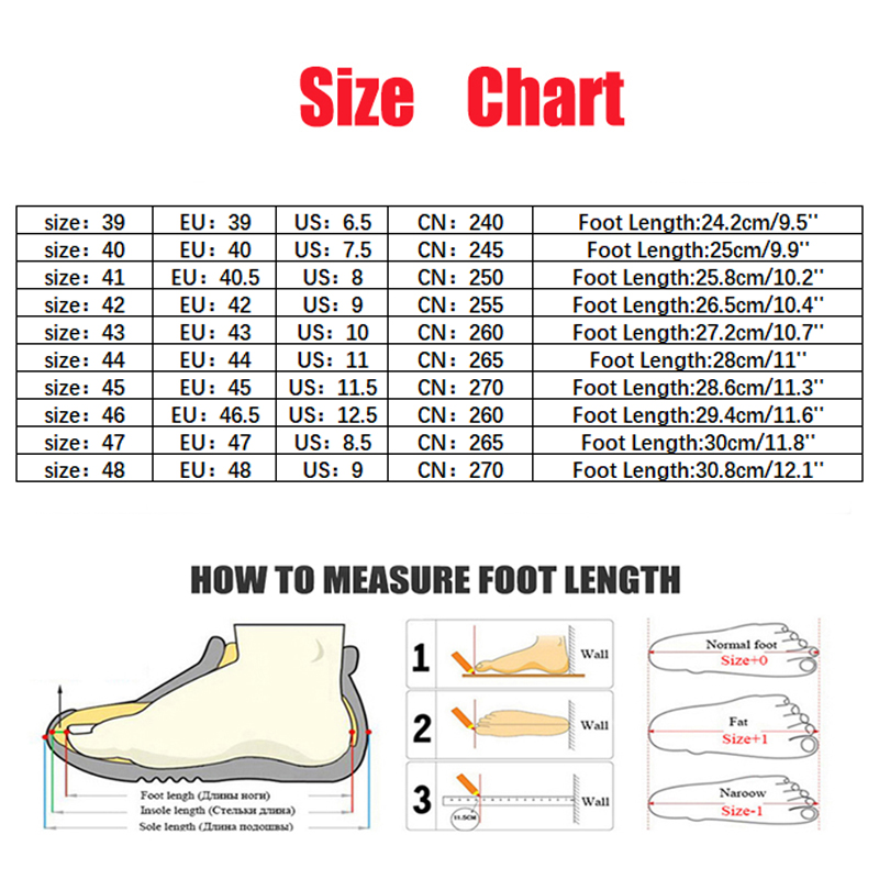 Sizing Chart