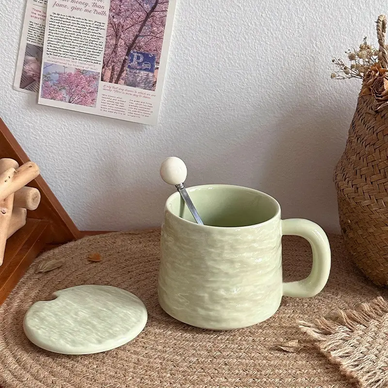 Rock Textured Ceramic Coffee Niche Mug