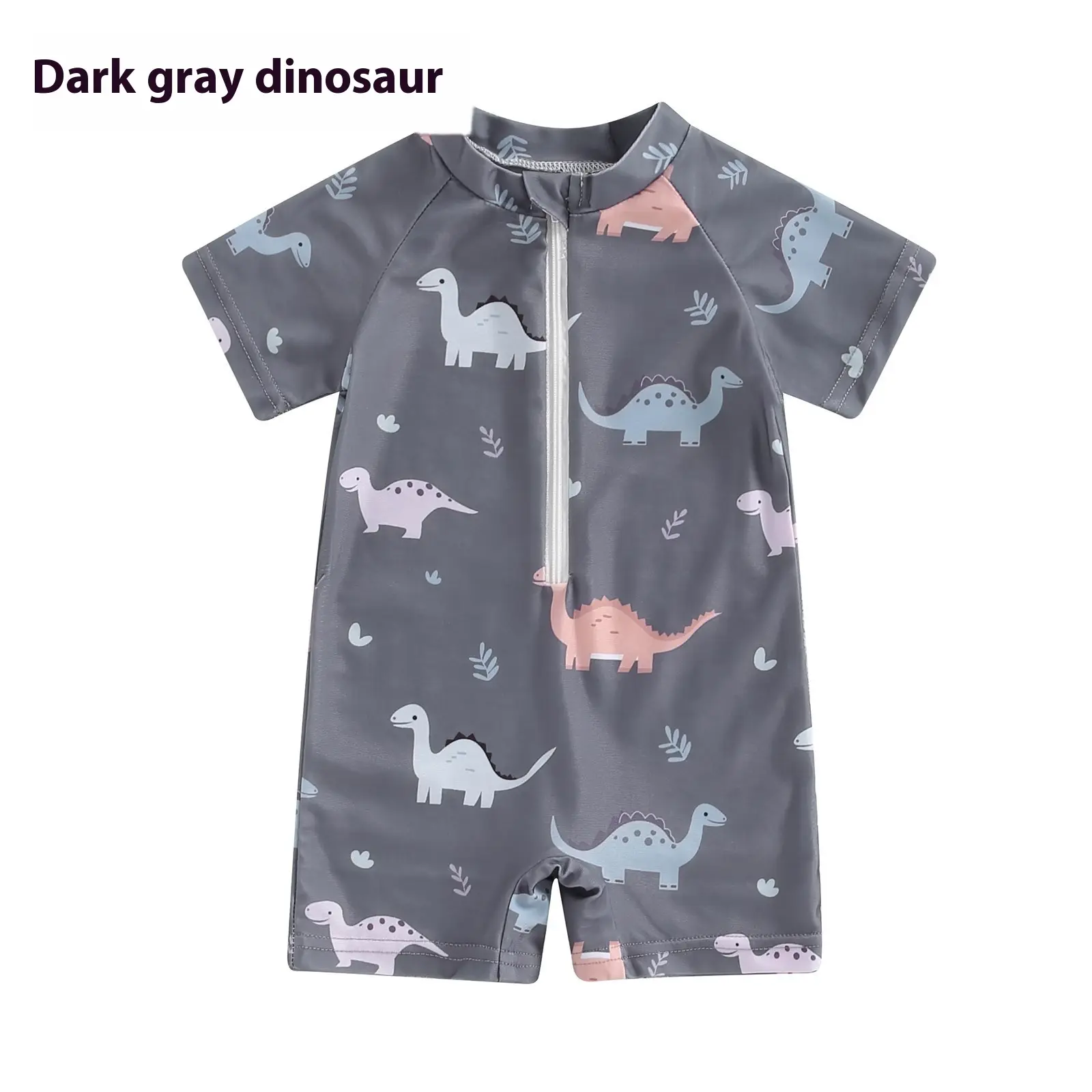 Half Cardigan Jumpsuit Children's Swimsuit