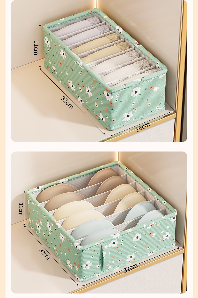 Small Flower Underwear Box