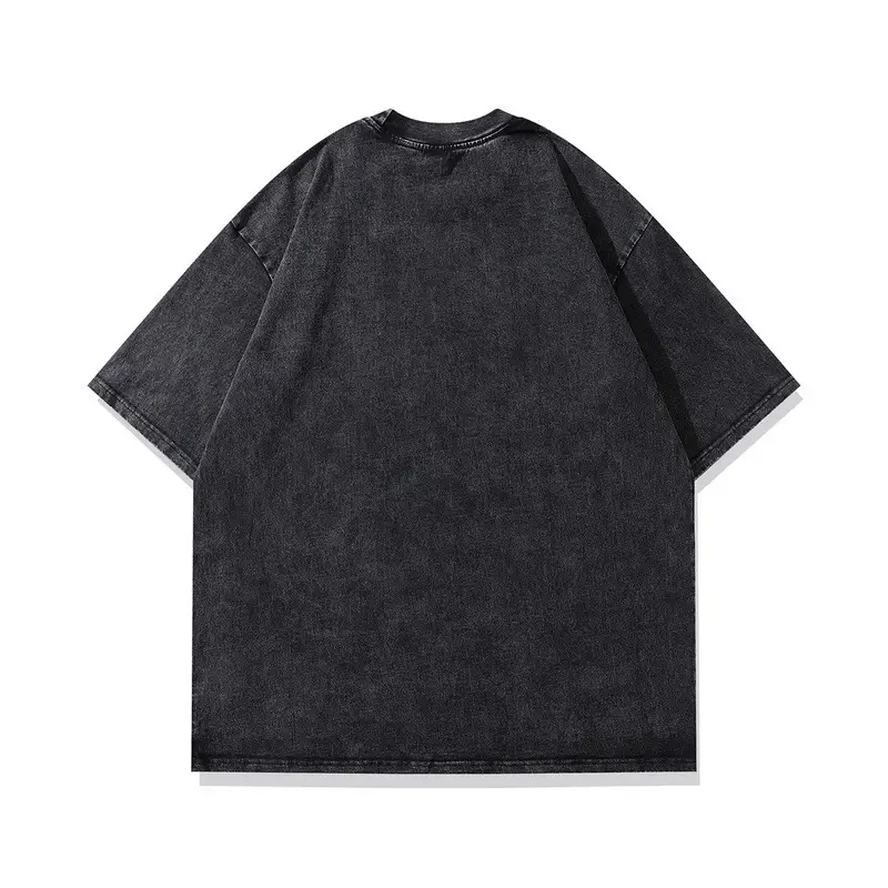 High Street Vintage Retro Loose Short Sleeve Tee