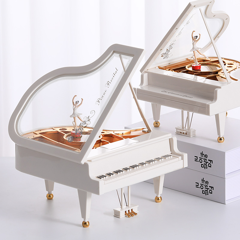 Sky City Piano Music Box Birthday Gift Dancing Ballet Girl
