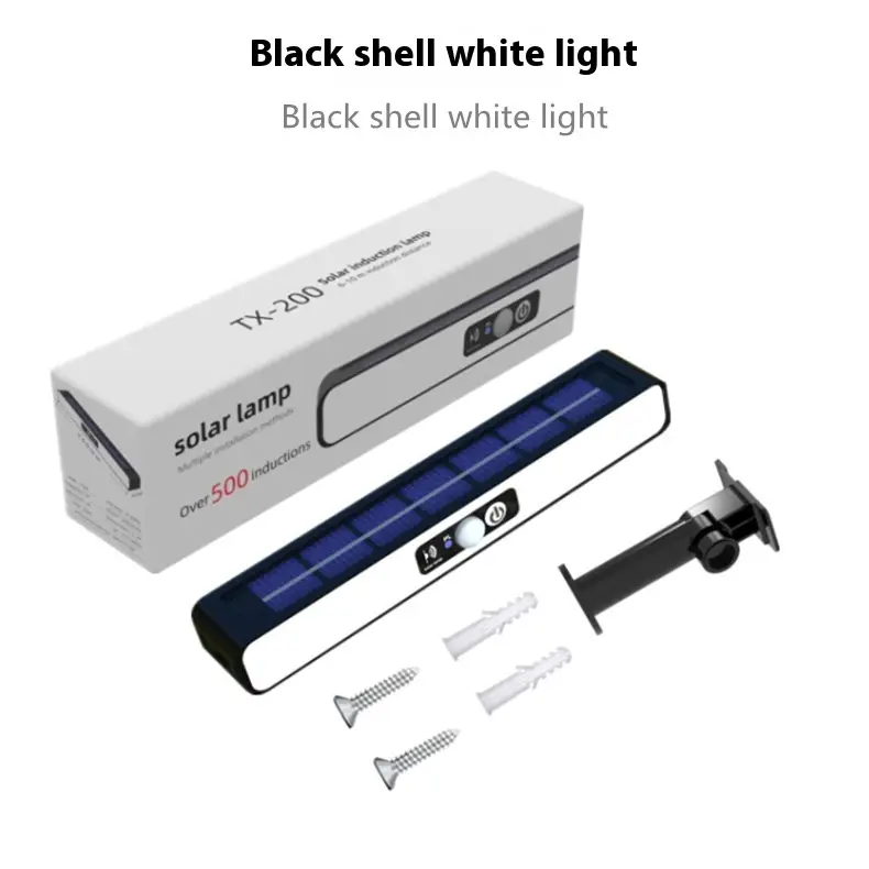 Outdoor Waterproof Household Solar Clip Induction Lamp