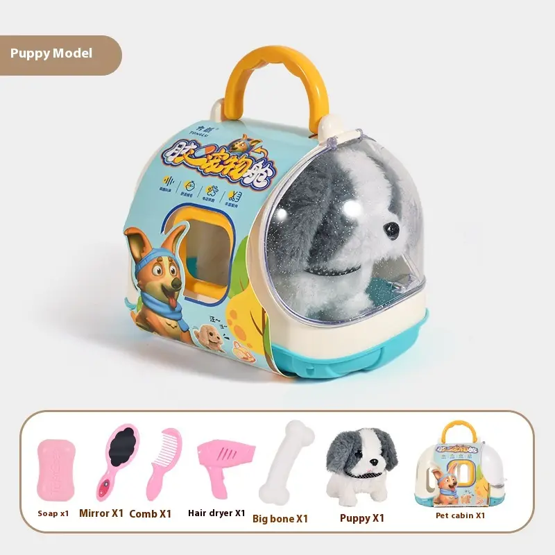 Children's Electric Cute Emulational Rabbit Plush Toy