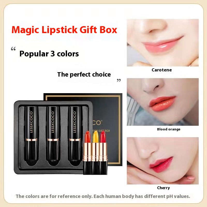 Three Pieces Of Magic Lipstick