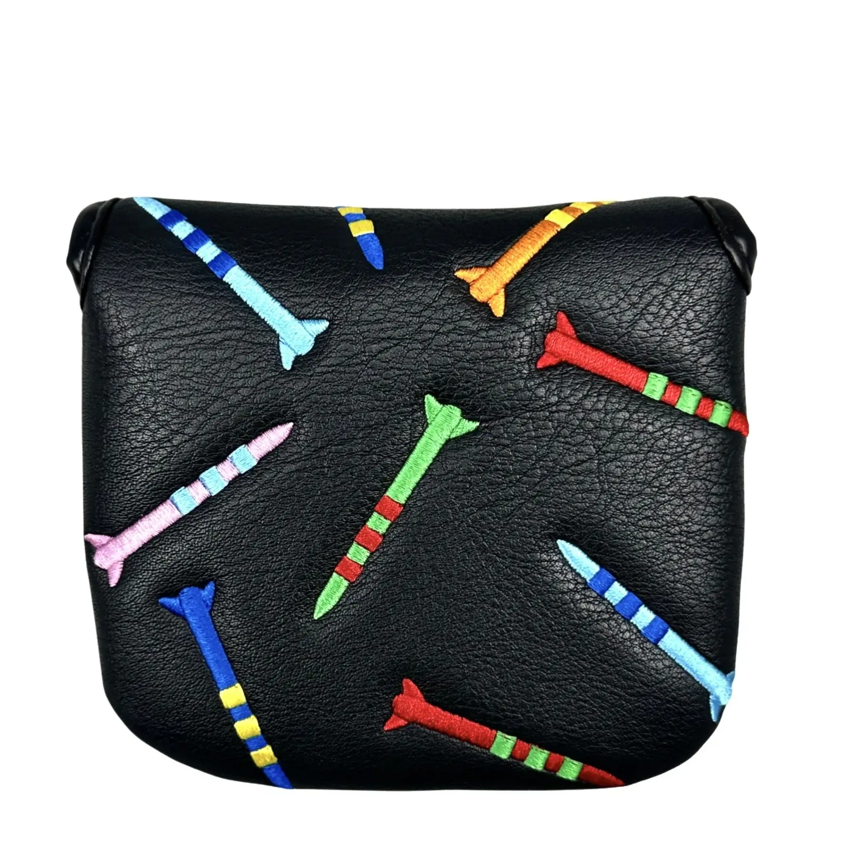 Golf Rocket Pattern Square Putter Protective Sleeve
