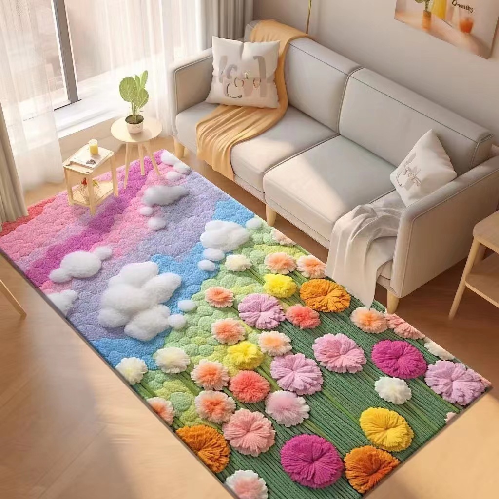 625f909a 3ab2 4aa3 bcd9 8e93de308b0a - Cashmere Soft Non-slip Mat Bedroom Bedside Blanket