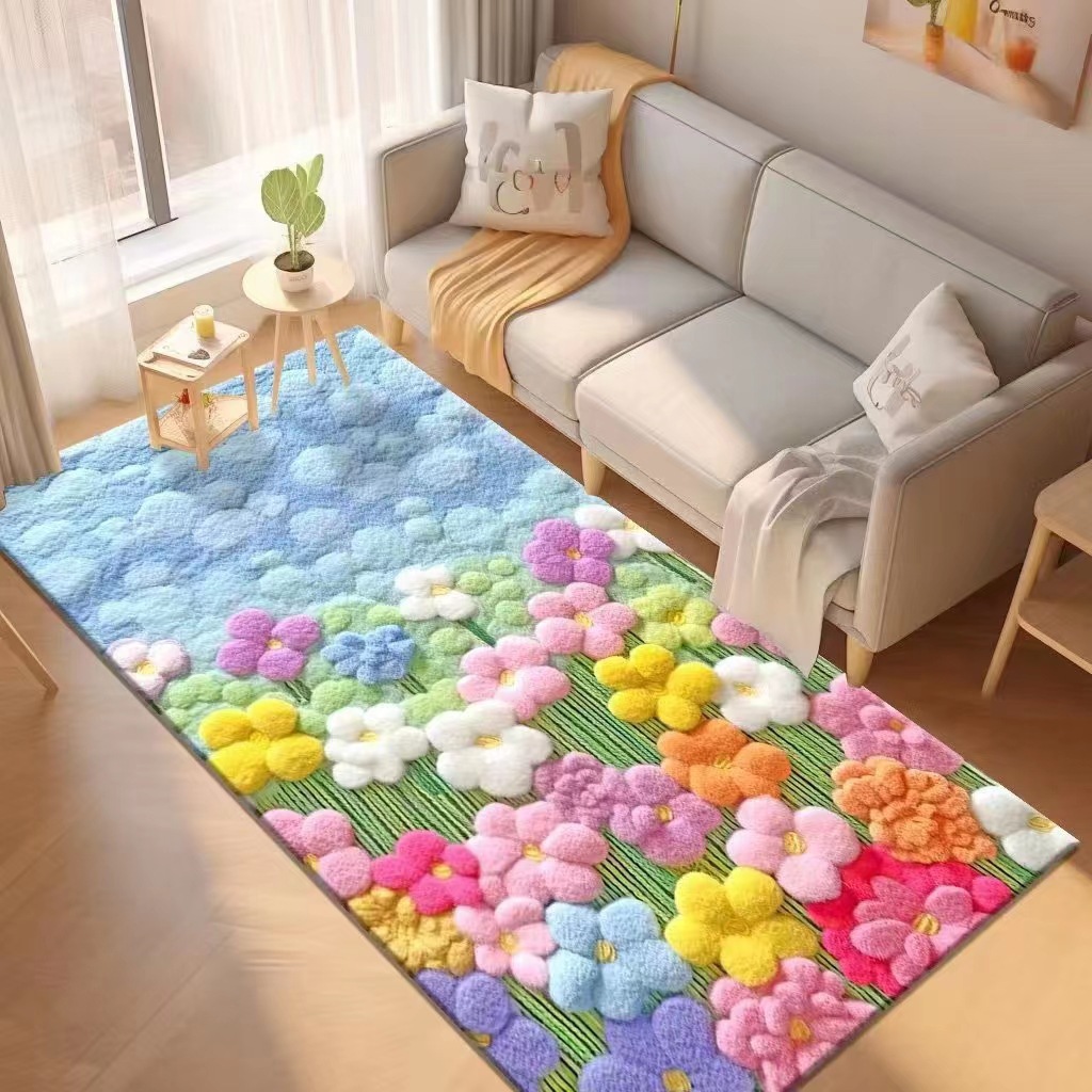 9cc9e312 c7c4 46ff a305 eeb348d29b83 - Cashmere Soft Non-slip Mat Bedroom Bedside Blanket