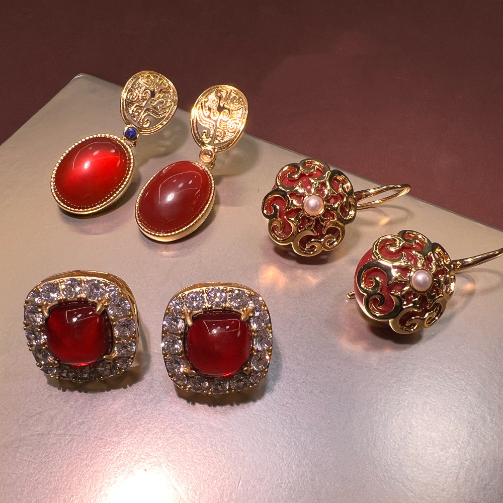 Women's Fashion All-matching Antique Earrings