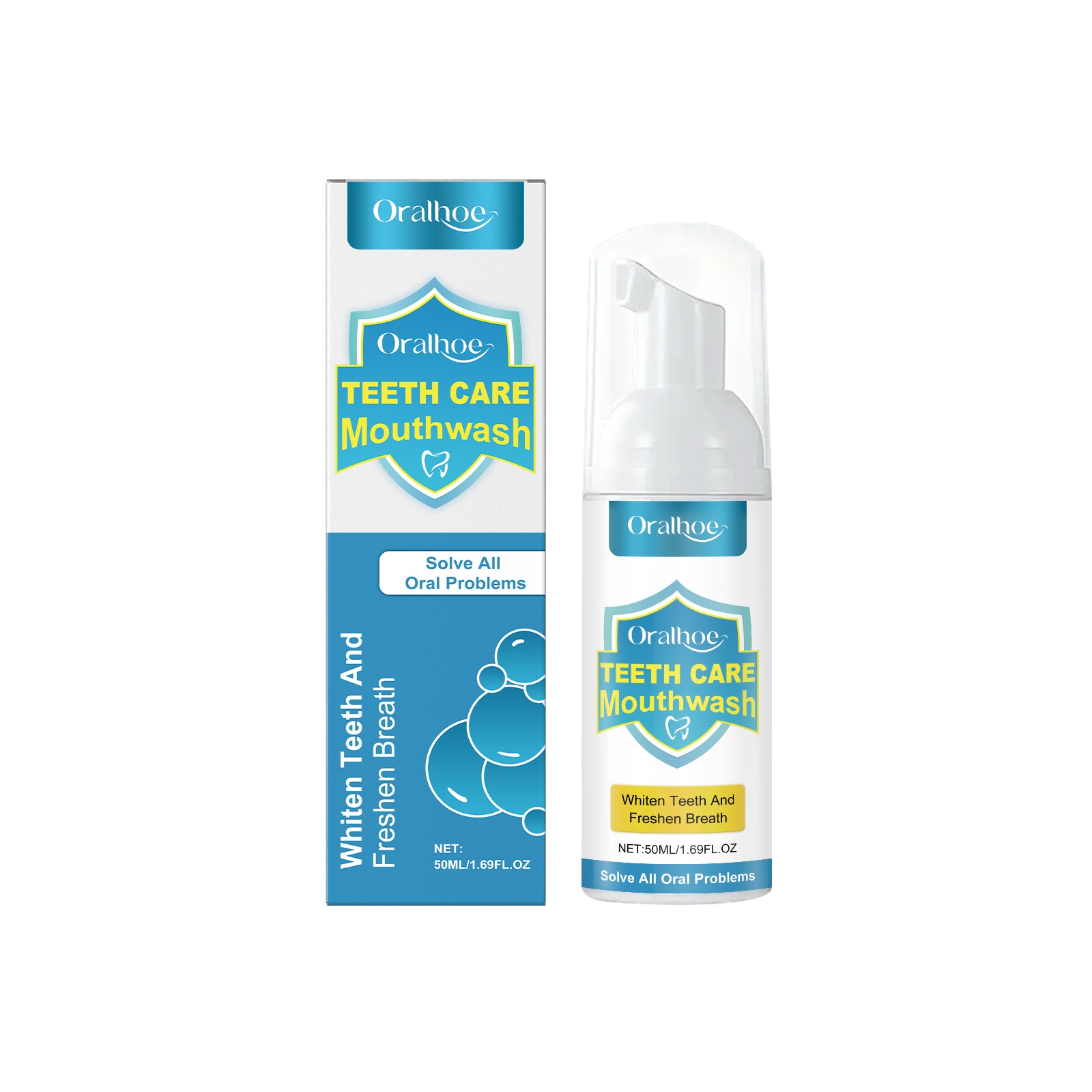 Fresh And Bright White Teeth Mousse