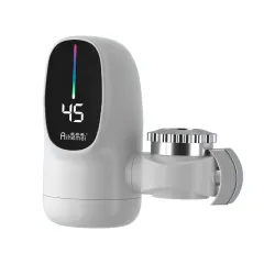 Electric Faucet Household Instant Heating Miniture Water Heater Hot And Cold Dual-use - Eu - View 1
