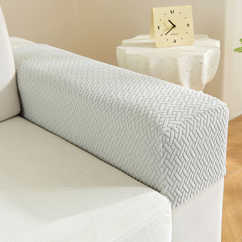 Sofa Handrail Side Cover Elastic All-inclusive Short Fixed - Image 3