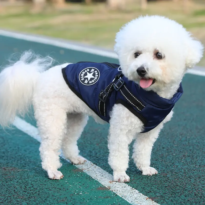 Pet Warm Dogs Cotton Coats with Thickened Fleece