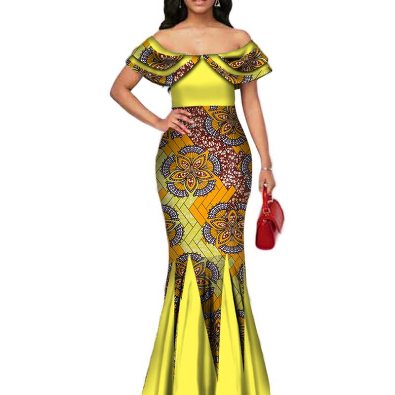 Women's Fashion Nation Batik Printing Dress