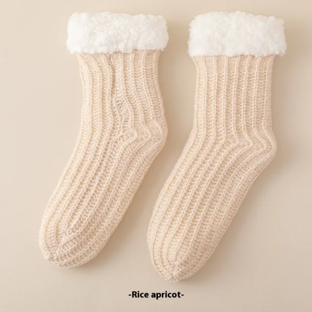 Cold resistant Warm Thickened Snow Socks Tan - Shop at LoveMi