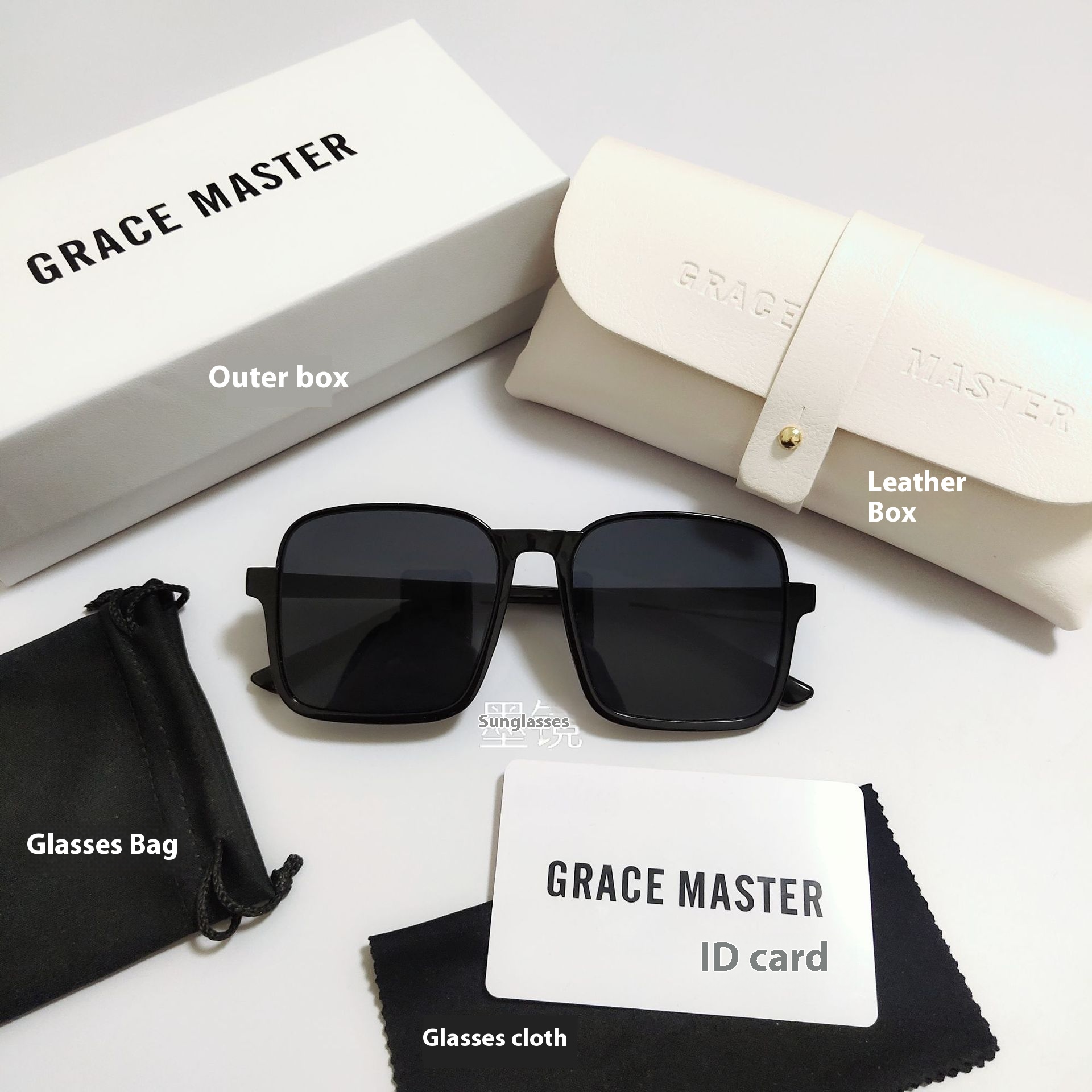 Women's Retro Simple Square Semi-rimless Sunglasses - Image 14