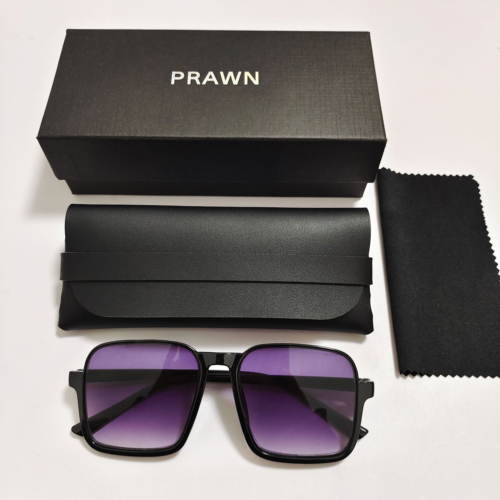 Women's Retro Simple Square Semi-rimless Sunglasses - Image 8