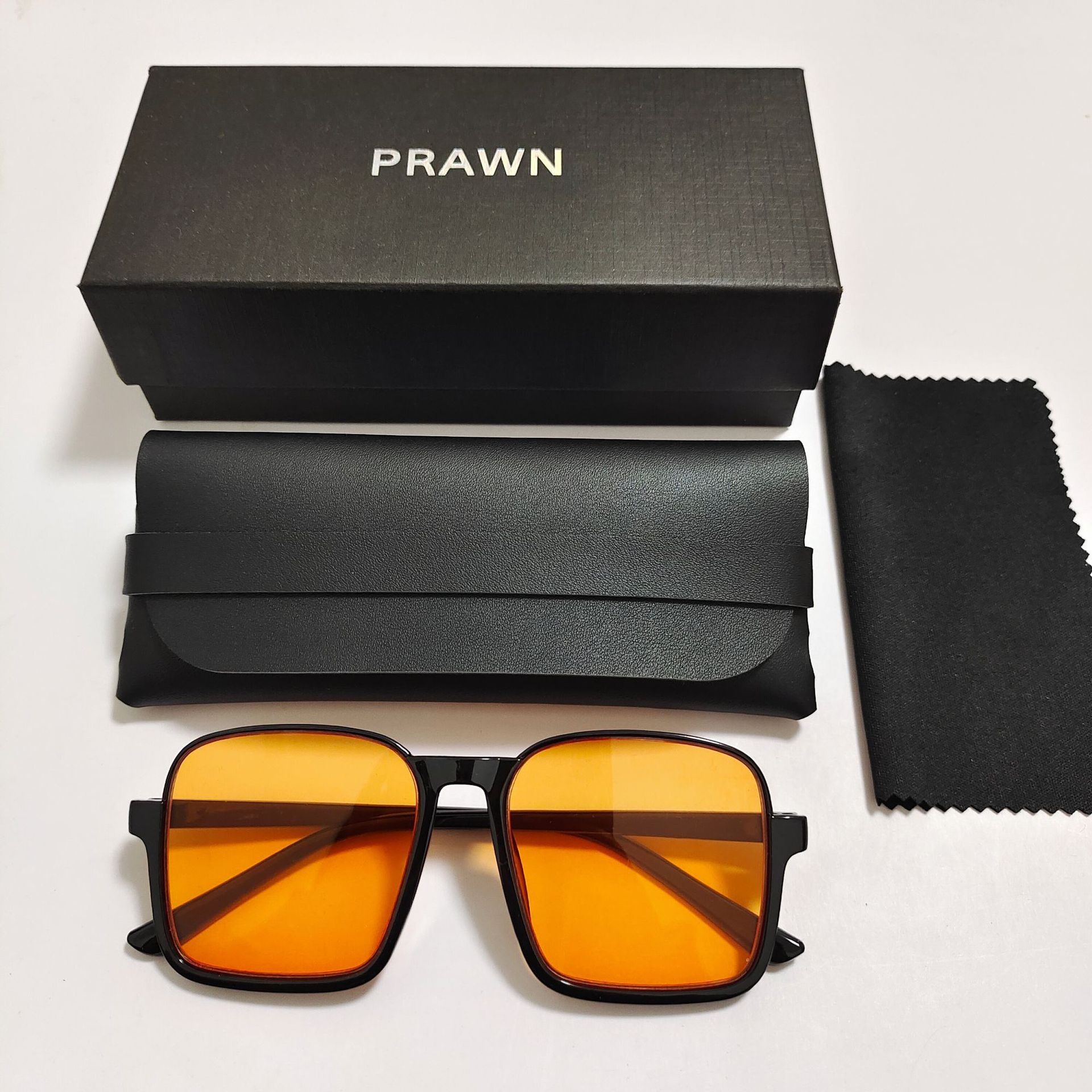 Women's Retro Simple Square Semi-rimless Sunglasses - Image 4