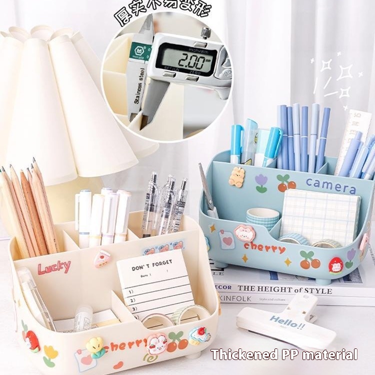 Student Desktop Pencil Case Stationery Storage Box Pen Holder - Image 1