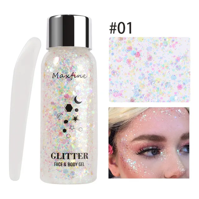 Sequin Gel Nightclub Liquid Eye Shadow Suit 32Ml - Shop at LoveMi