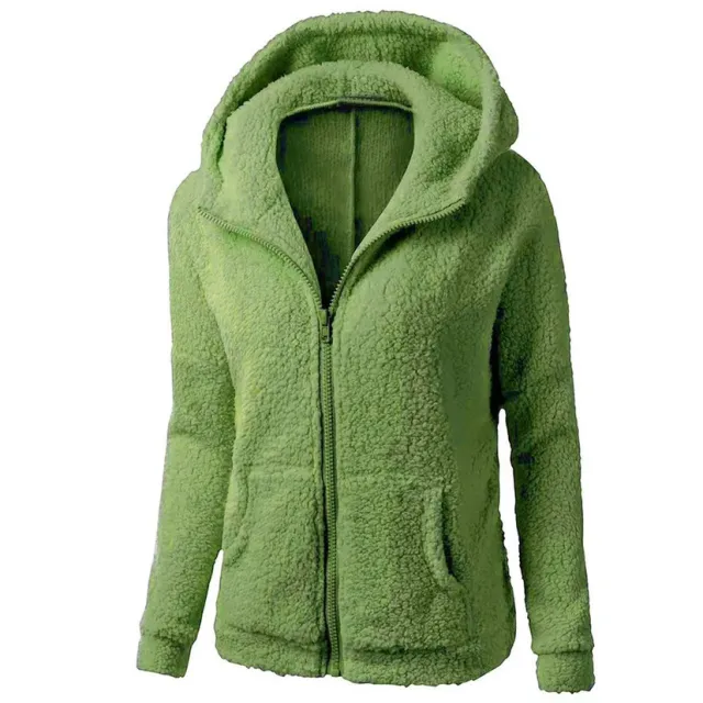 Fleece Sweatshirt Berber Fleece Jacket Army Green - Shop at LoveMi