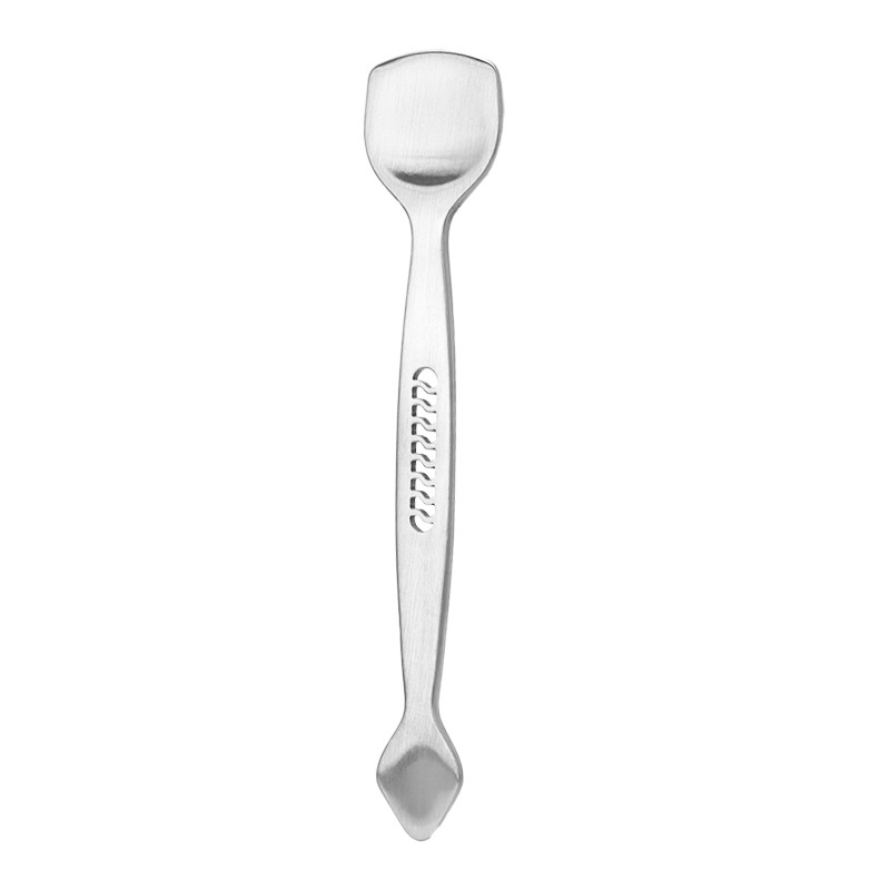 Design Stainless Steel Blackhead Cosmetic Tool Facial Cleaning Double-headed Shovel