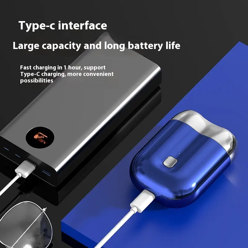 Electric Shaver Mini-portable Rechargeable Men