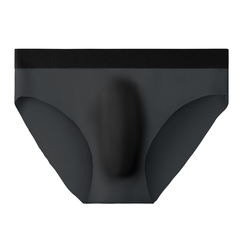 Men's Ice Silk Seamless Breathable Ultra-thin Briefs