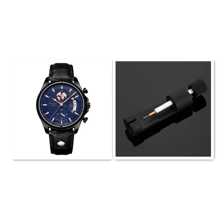 Multifunctional Luminous Men's Waterproof Quartz Watch