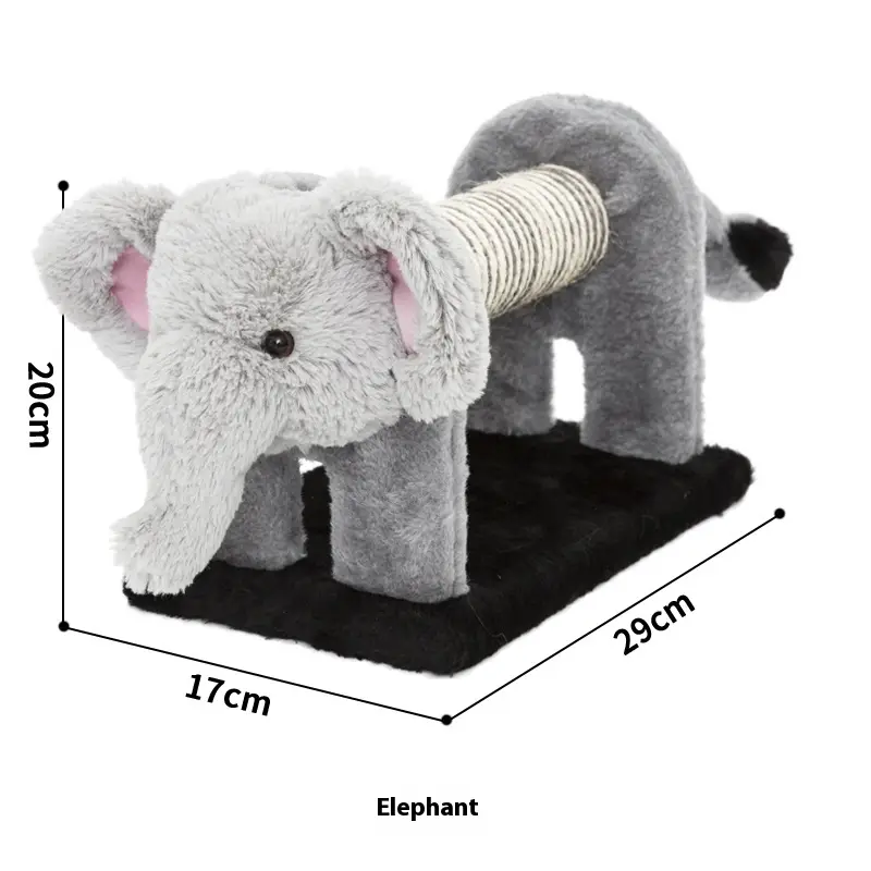 Vertical Cat Scratch Board Pillar Wear-resistant Sisal Hemp Rope Anti-stuffy Toy