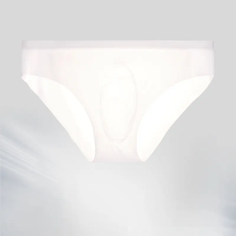 Men's Underwear Ice Silk Seamless 3d Convex Film