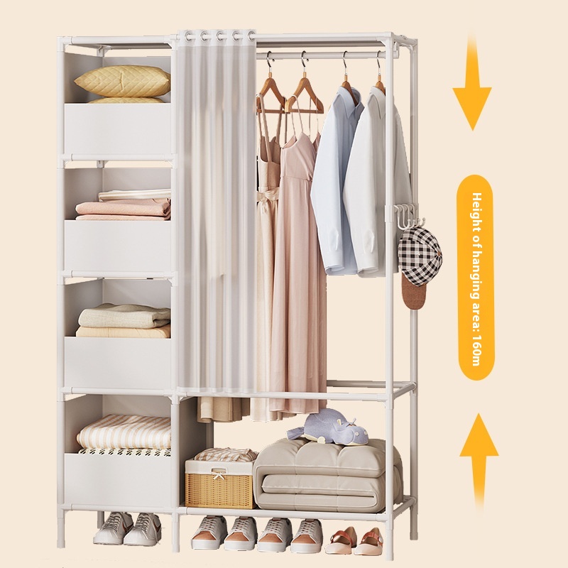 Wardrobe Home Bedroom Simple Assembly Wardrobe