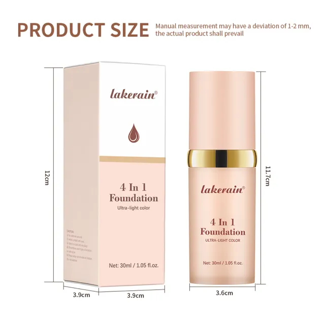 Multifunctional Liquid Foundation Thin Fit Liquid Foundation Abroad - Shop at LoveMi