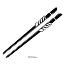 Striped Personality Car Decal Car Body Sticker Garland view 5