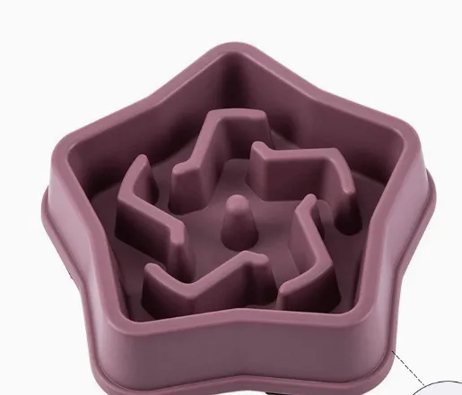 Pet Slow Feeding Bowl Dog Anti-choke Anti-skid