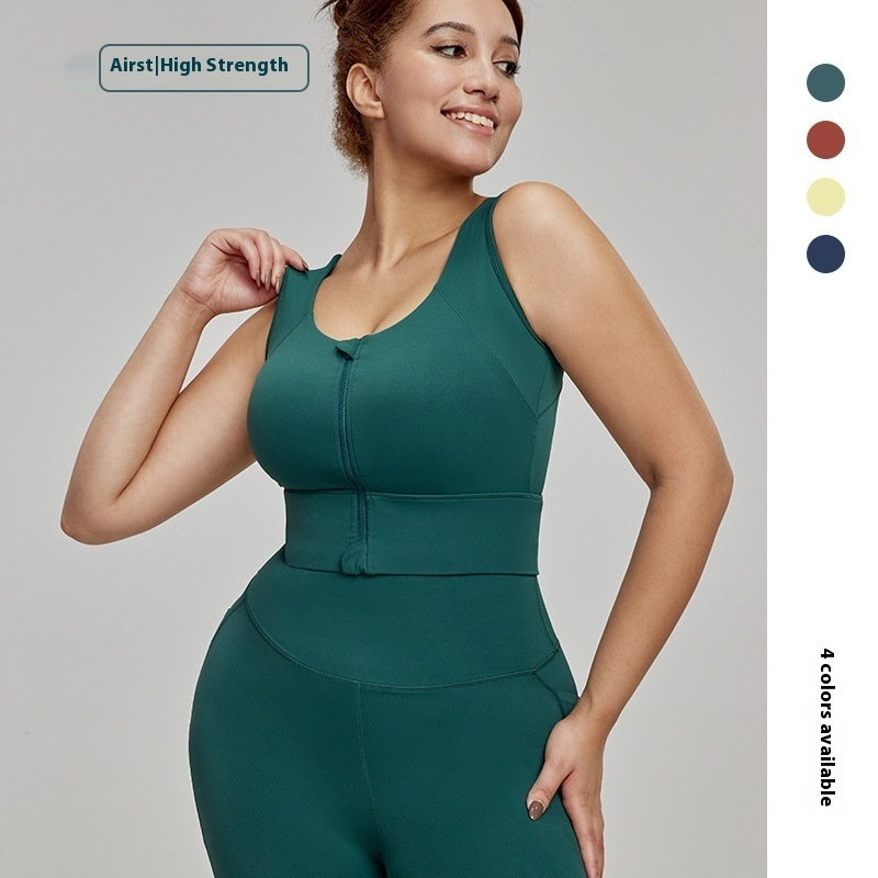 High Strength Plus Size Yoga Wear Vest