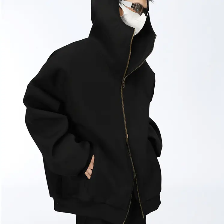 Maillard Niche Wide Hooded Jacket