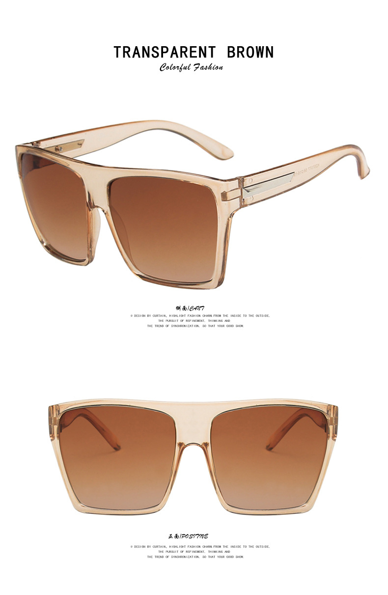 Large Rim Sunglasses Personalized Sunglasses - Image 9