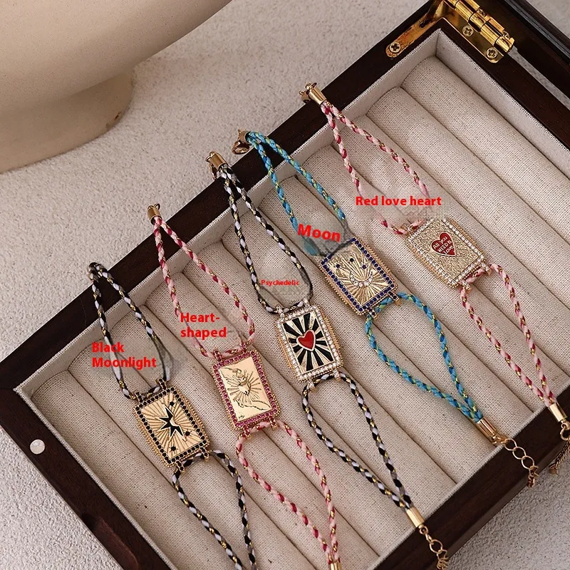Love Moon Fashion Necklace Bracelet - Heart Shape