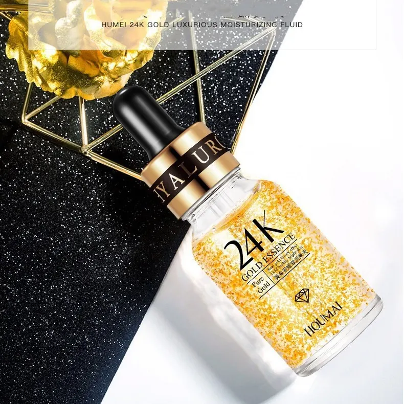 24K Gold Liquid Skin Rejuvenating and Hydrating Care Products