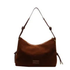 Autumn And Winter Niche Shoulder Underarm Pillow Leopard Print Women's Messenger Bag - Brown - View 1