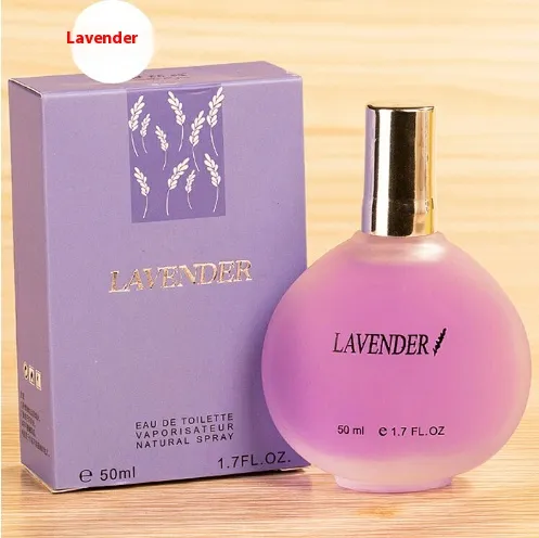 Women's Perfume Floral Light Fragrance Fragrance Student Jasmine Rose Osmanthus Perfume - Lavender