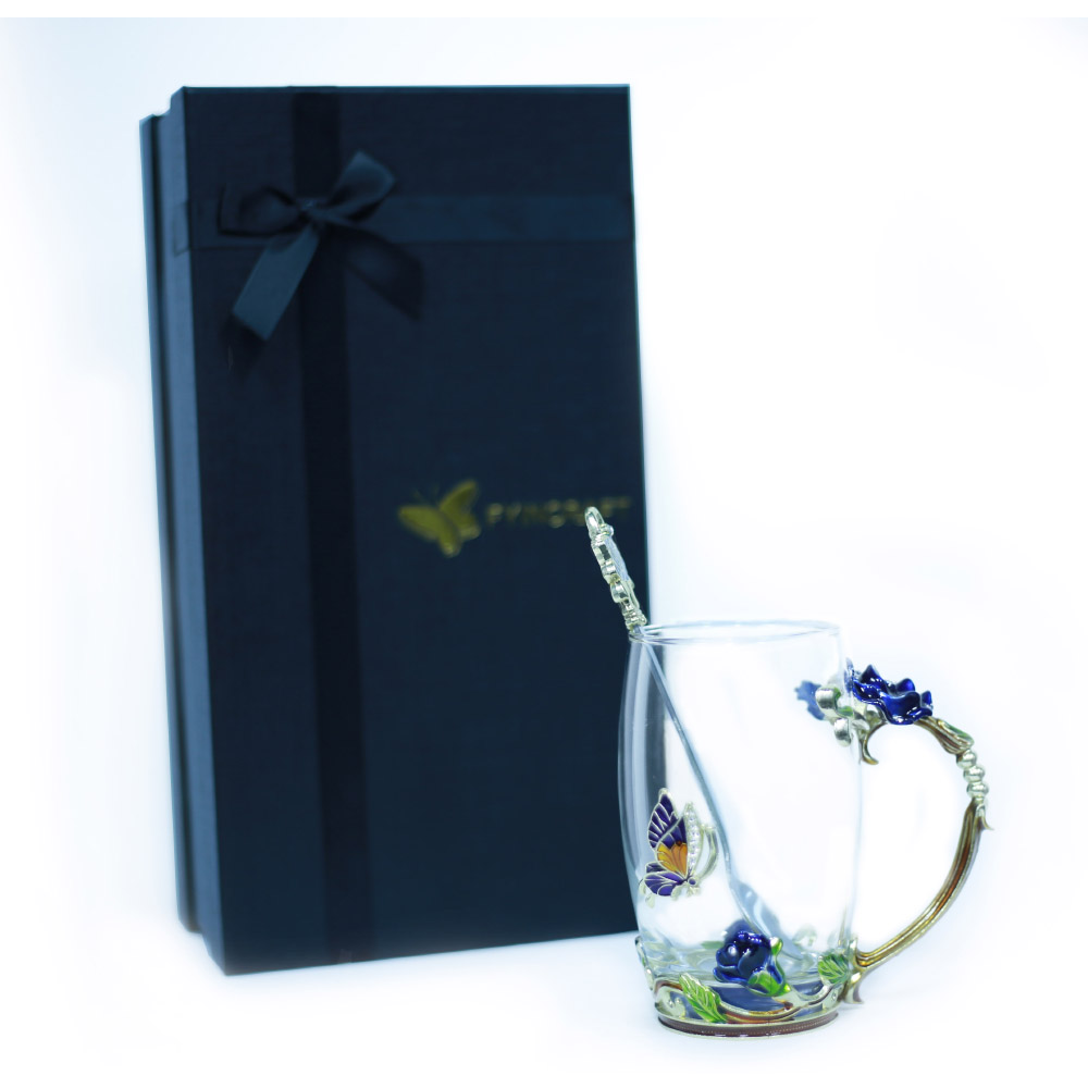 Enamel Glass Water Cup