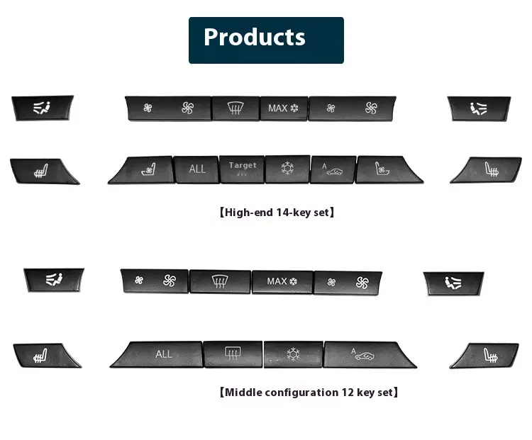 Applicable Air-conditioning Panel Button 5 Series 7 Series