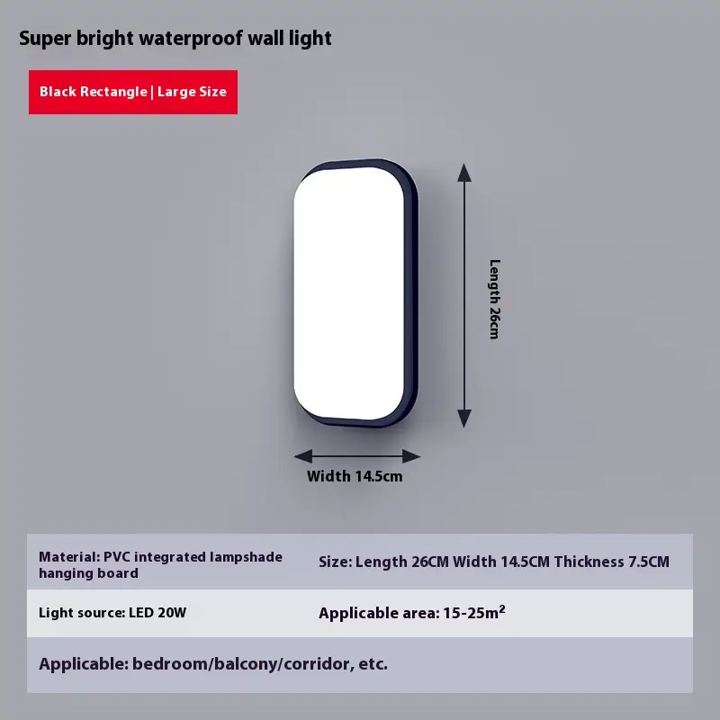 LED Wall Lights Outdoor Waterproof Stairs