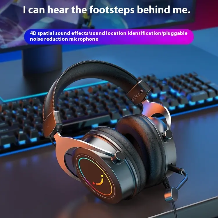 H3 Head-mounted Wired Gaming Headset