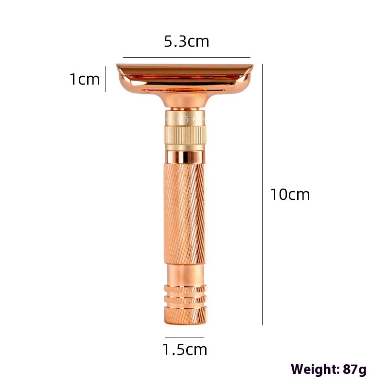 Classical Eight-gear Manual Shaver Double-sided Razor