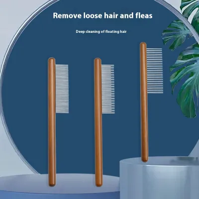 Pet Cat Dog Flea Comb Dense Gear