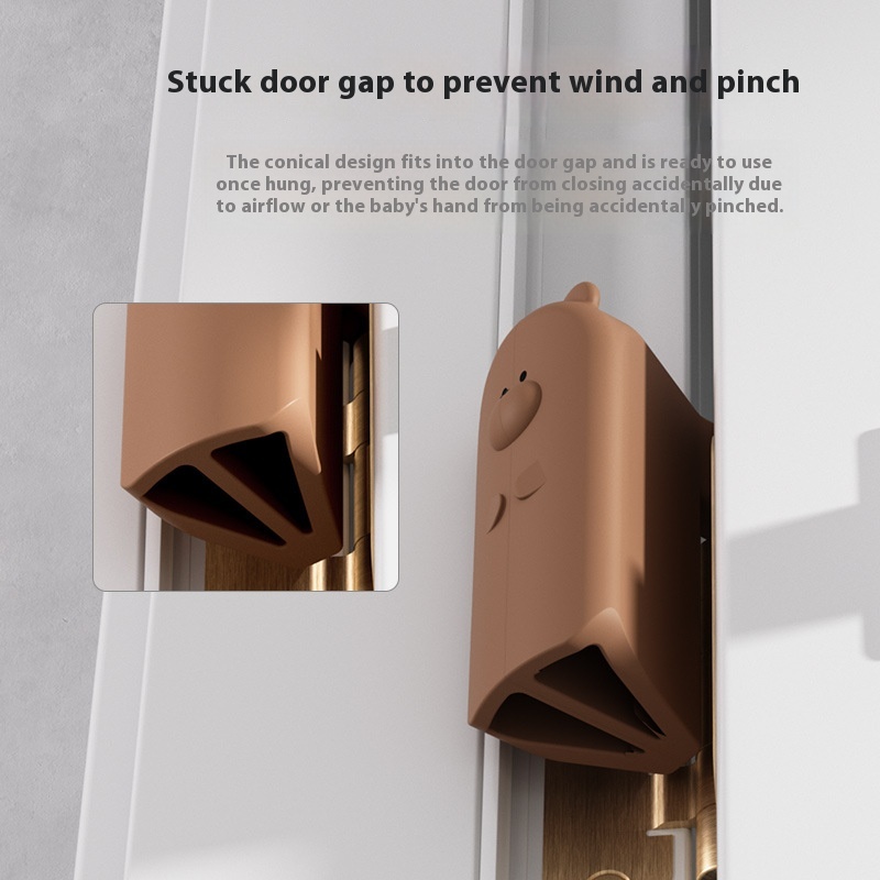 Door Seam Anti-clamp Hand Baby Safety Door Stop Artifact view 6