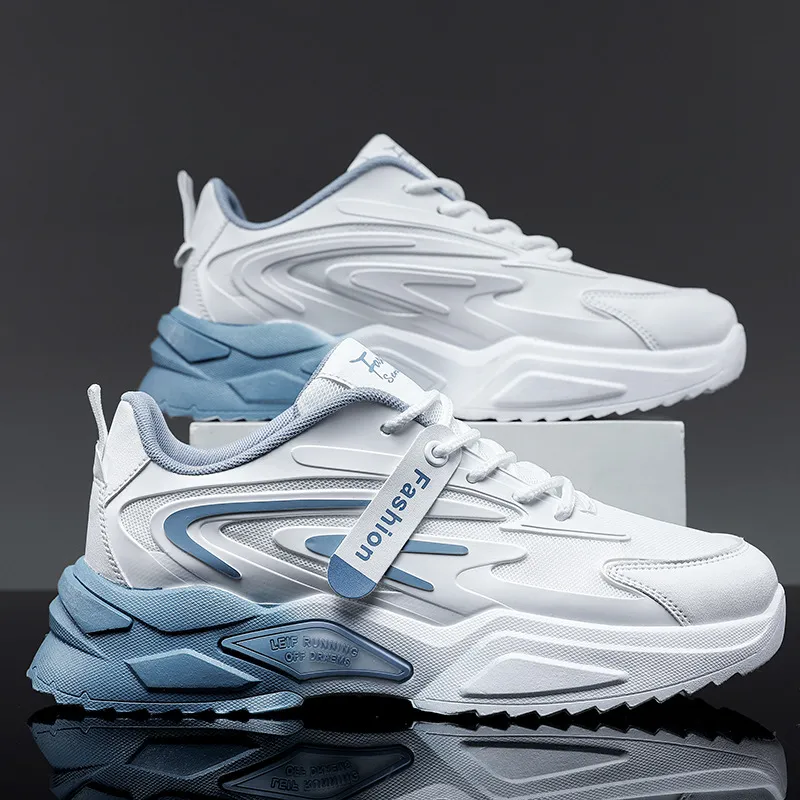 Breathable Running Shoes - Blue